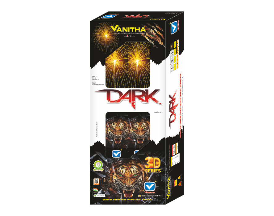 5" Dark Out (2 Pcs) (Vanitha)
