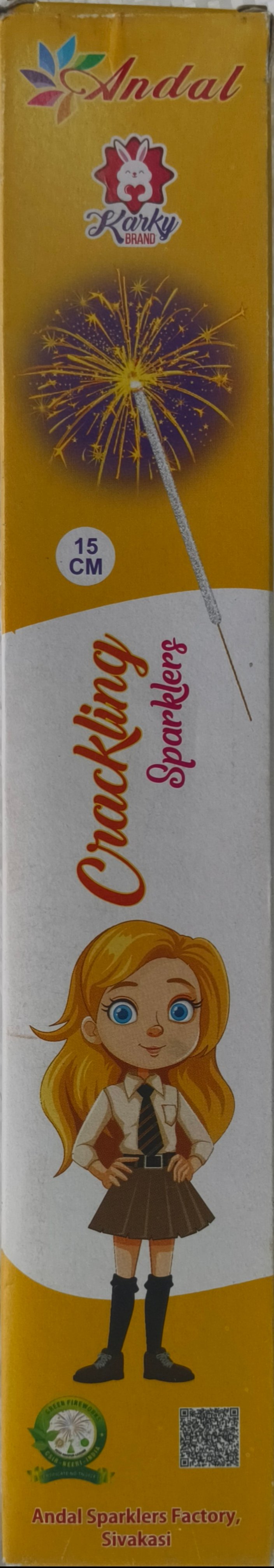15 Cm Crackling Sparklers