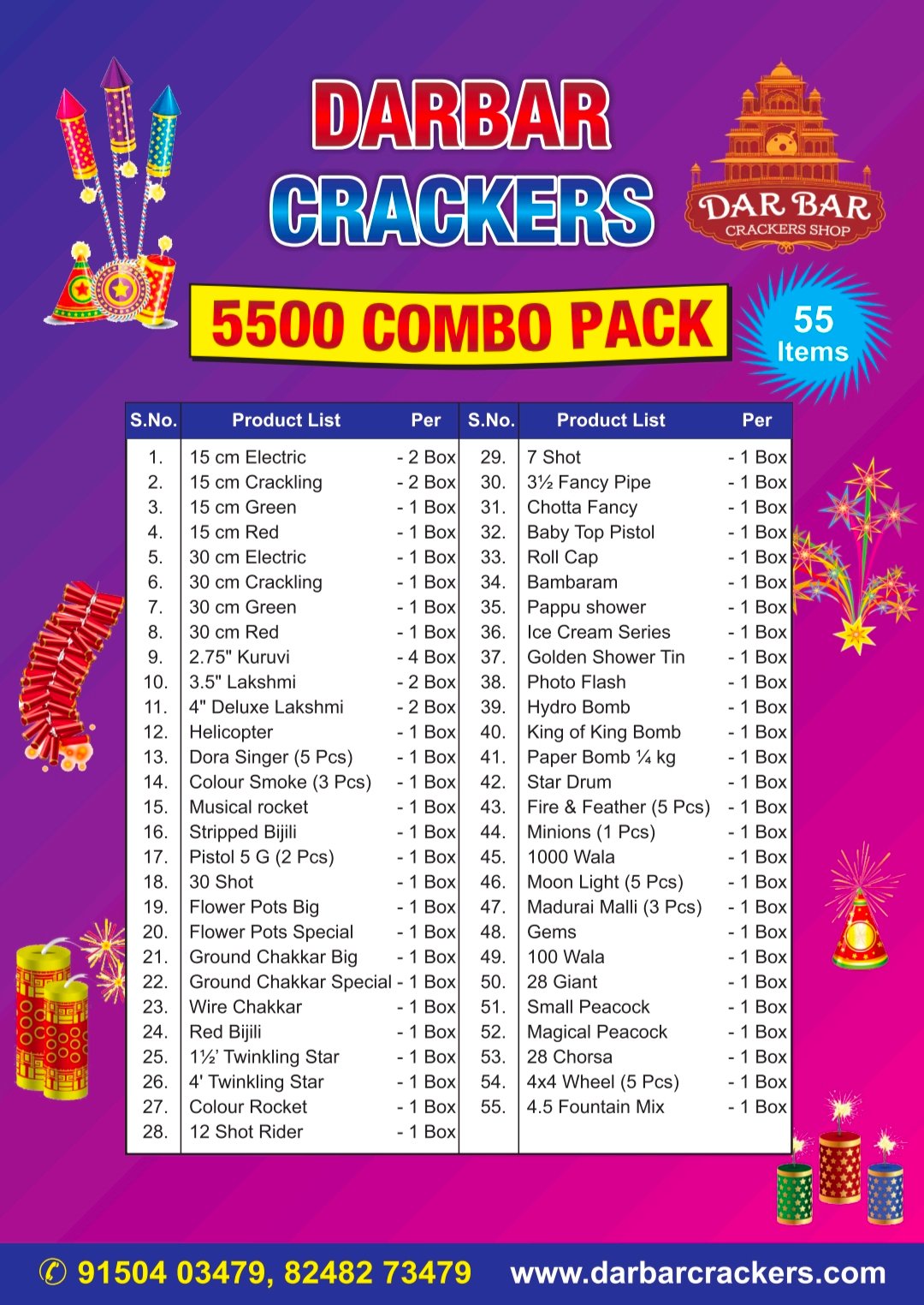Rs 5500 Combo Pack